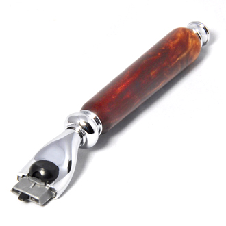 Acrylic razor handle